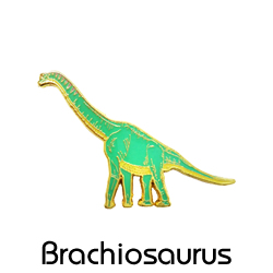 ピンバッジ/ブラキオサウルス