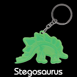 フラッシュキーホルダー/ステゴサウルス