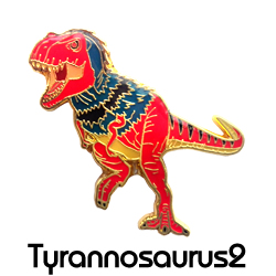 ピンバッジ/ティラノサウルス
